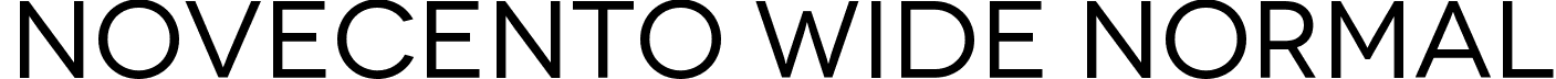 Novecento Wide Normal font - Novecento WideNormal.ttf