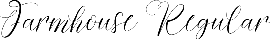 Farmhouse Regular font - Farmhouse.otf