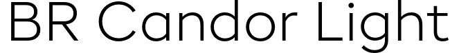 BR Candor Light font - Brink - BR Candor Light.otf