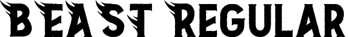 BEAST Regular font - font_pack__beastars_by_mucrush_dej48pd.otf