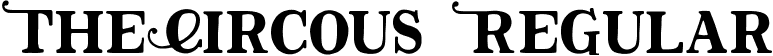 TheCircous Regular font - TheCircous.ttf