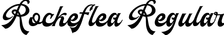 Rockeflea Regular font - rockeflearegular-aylok.ttf