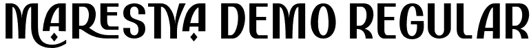 Marestya Demo Regular font - Marestya-Demo.otf