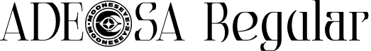 ADEOOSA Regular font - ADEOOSA-Regular.otf