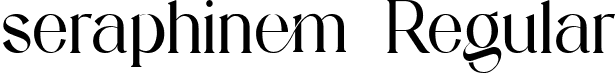 seraphinem Regular font - seraphinem.ttf