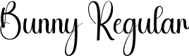 Bunny Regular font - Bunny.otf