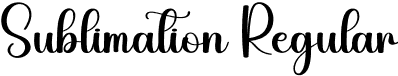 Sublimation Regular font - Sublimation.otf