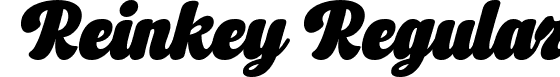 Reinkey Regular font - Reinkey.ttf