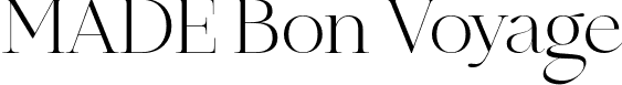 MADE Bon Voyage font - MADEBonVoyage-Regular.otf