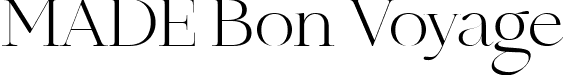 MADE Bon Voyage font - MADEBonVoyage-Regular.ttf