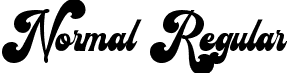 Normal Regular font - Amderais-MVv0B.ttf