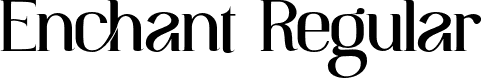 Enchant Regular font - Enchant.otf