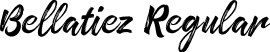 Bellatiez Regular font - Bellatiez Reguler.ttf