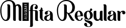 M¹fita Regular font - Mofita.otf