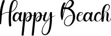 Happy Beach font - Happy-Beach.otf