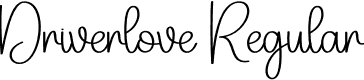 Driverlove Regular font - Driverlove.otf