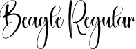 Beagle Regular font - Beagle.otf