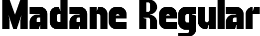 Madane Regular font - madane-lxmry.ttf