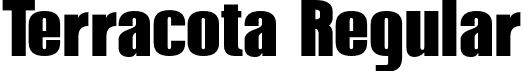 Terracota Regular font - terracota-demo-regular.otf