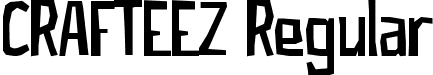 CRAFTEEZ Regular font - CRAFTEEZ.ttf