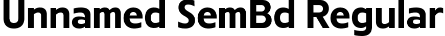 Unnamed SemBd Regular font - RadlushSemiBold-Yqlgv.ttf