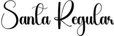 Santa Regular font - Santa.otf