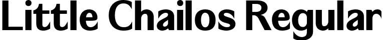 Little Chailos Regular font - little-chailos.otf