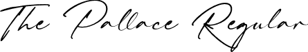 The Pallace Regular font - the-pallace.otf