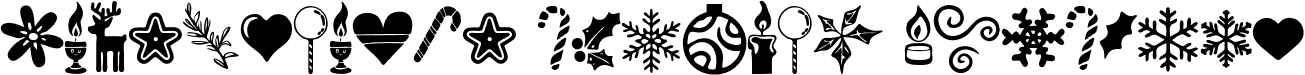 Winterlight Symbols PERSONAL font - winterlightsymbols-personal-use-only.otf