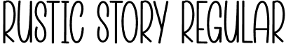 Rustic Story Regular font - Rustic-Story.otf