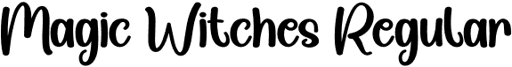 Magic Witches Regular font - Magic-Witches.otf