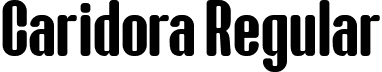 Caridora Regular font - caridora-regular.otf