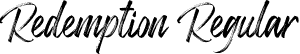 Redemption Regular font - Redemption-ezeB.otf