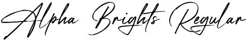 Alpha Brights Regular font - alpha-brights.otf