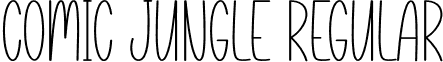 Comic Jungle Regular font - Comic-Jungle.otf