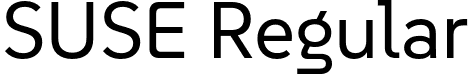 SUSE Regular font - SUSE-Regular.otf