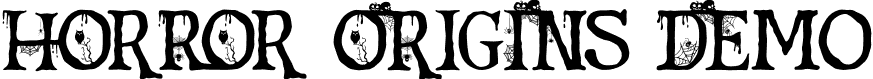 Horror Origins Demo font - Horror-Origins-Demo.otf