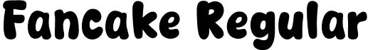 Fancake Regular font - Fancake.otf