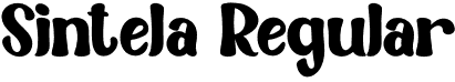 Sintela Regular font - Sintela.otf