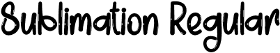 Sublimation Regular font - Sublimation.otf