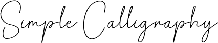 Simple Calligraphy font - Simple-Calligraphy.otf