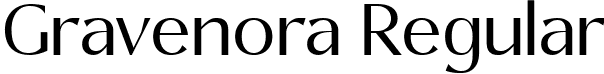 Gravenora Regular font - GravenoraRegular-YqKaL.ttf