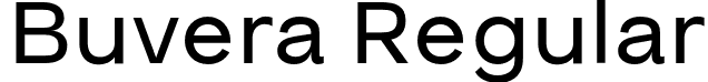 Buvera Regular font - Buvera-Regular.otf