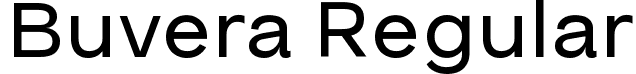 Buvera Regular font - Buvera-VF.ttf