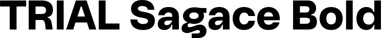 TRIAL Sagace Bold font - TRIALSagace-Bold.otf