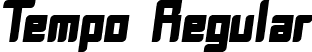 Tempo Regular font - Tempo.ttf