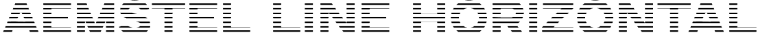 Aemstel Line Horizontal font - Aemstel-LineHorizontal.otf