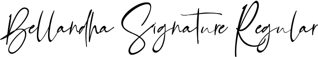 Bellandha Signature Regular font - BellandhaSignature.ttf