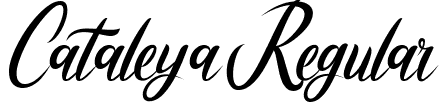 Cataleya Regular font - Cataleya.ttf