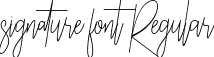 signature font Regular font - Attaliand.otf